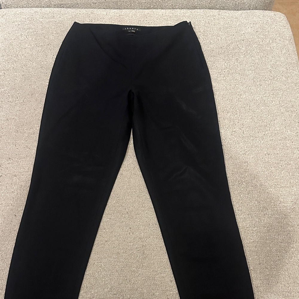 Theory Black Women's Trousers